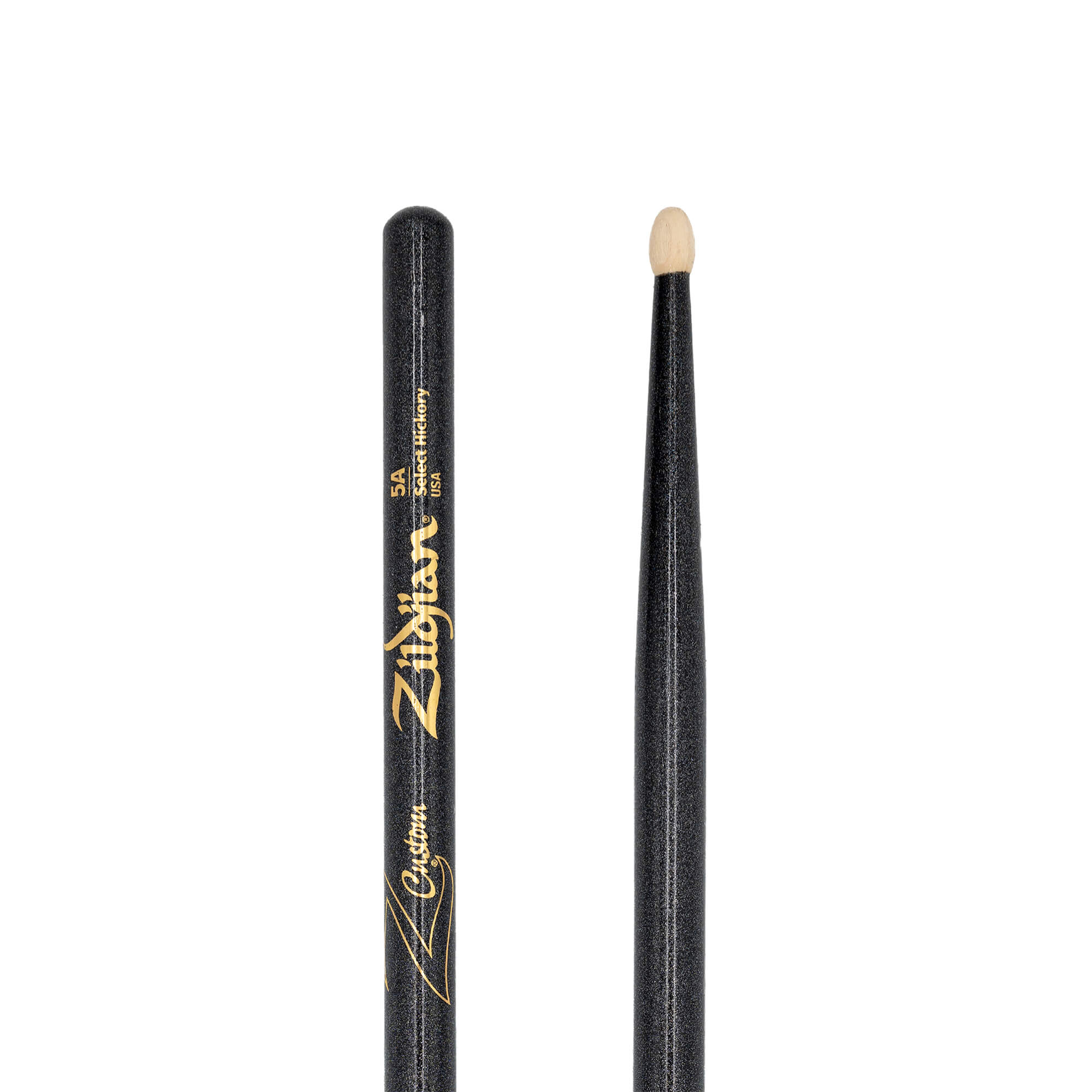 Zildjian Z Custom 5A Drumsticks Holzspitze Black Chroma Paar