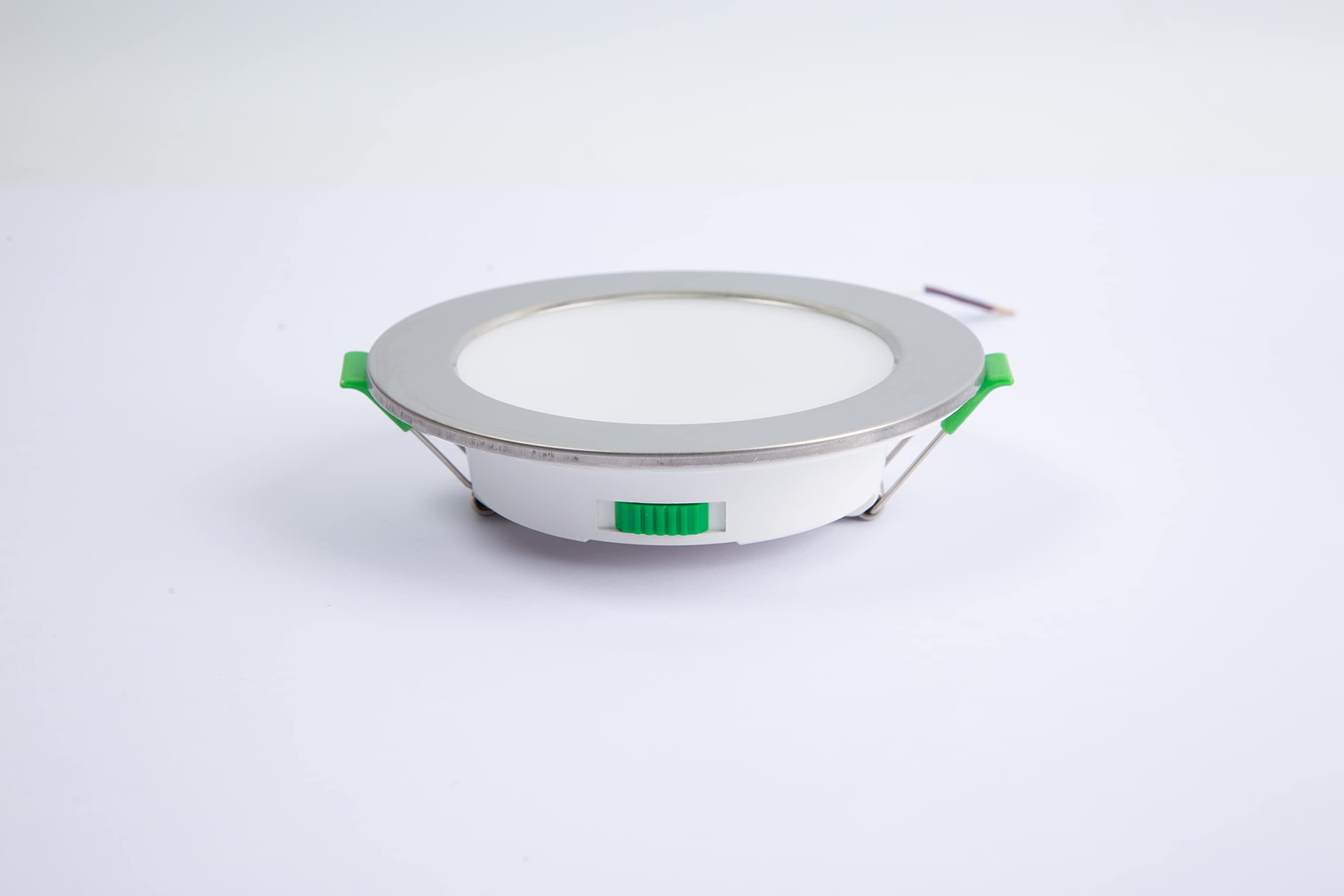 Alusso Recessed Ceiling Light 7W Einbaustrahler Nickel 12er Set