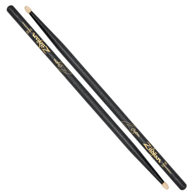 Zildjian Z Custom 5A Drumsticks Holzspitze Black Chroma Paar