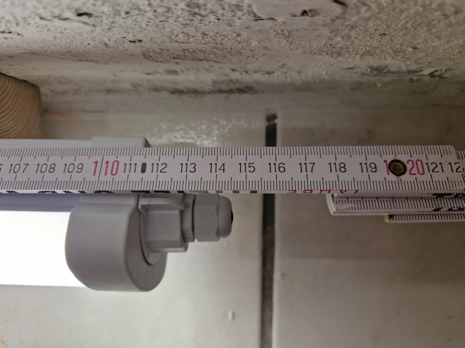 Alusso Feuchtraumleuchte LED 120cm 4000K IP65 2 Stück