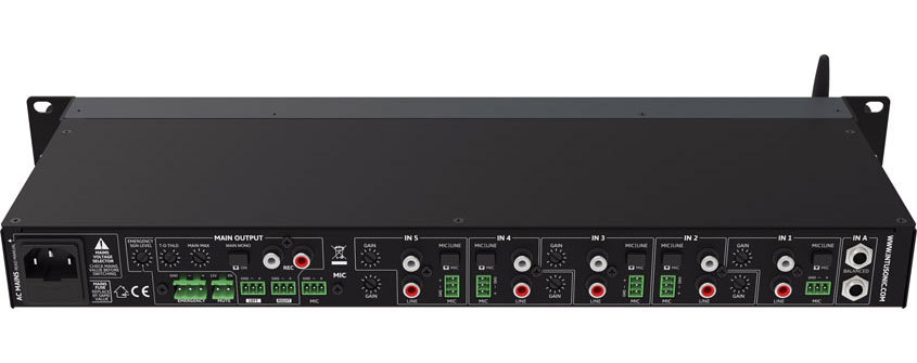 INTUSONIC INTUWORX PAA71 Mischpult 7-Kanal Mikrofon Line