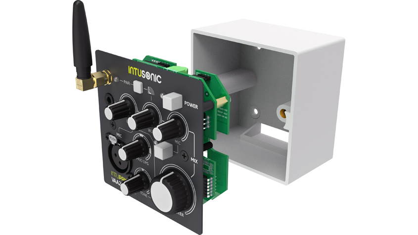 INTUSONIC INTUPAK VAA22 Vorverstärker Wandeinbau Mikrofon