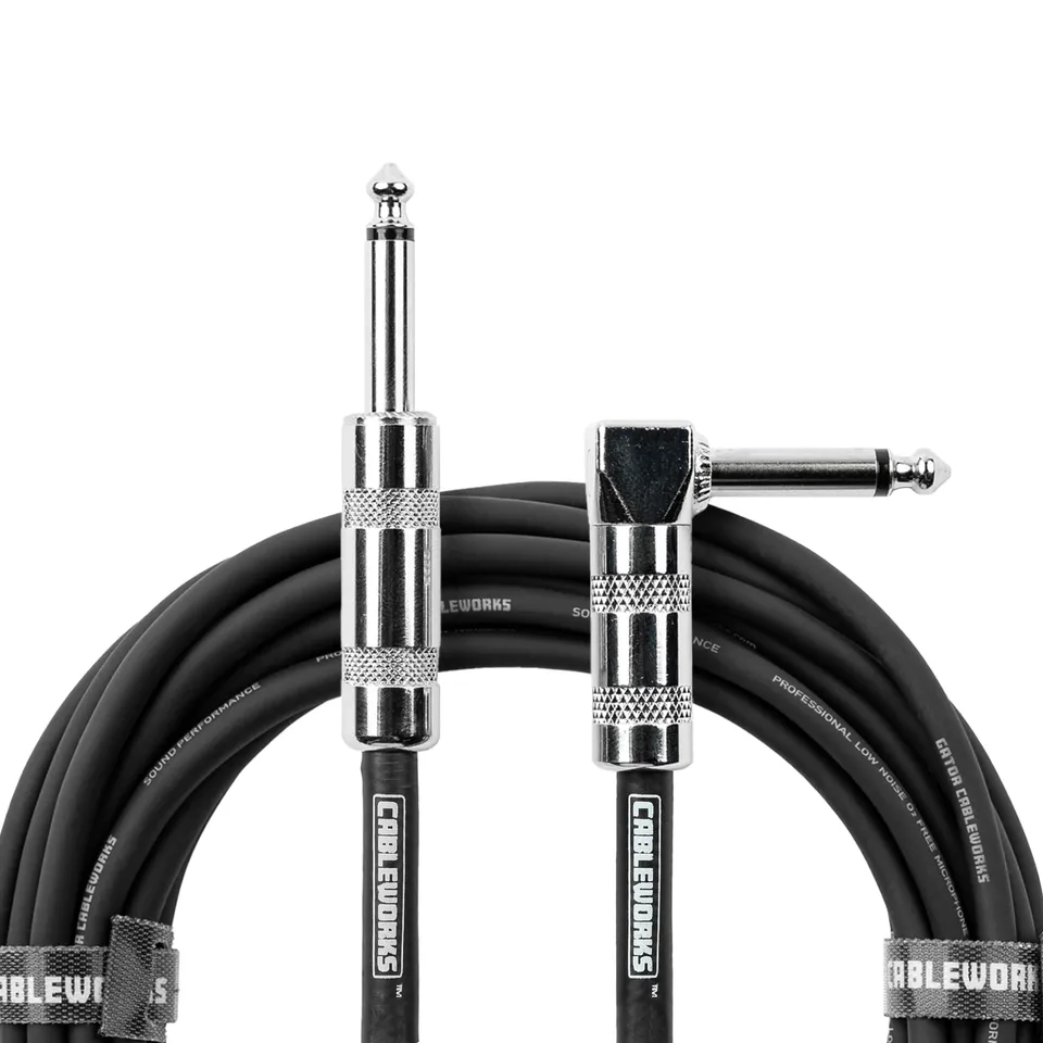 Gator GCWB-INS-20RA Audiokabel 6m Klinke Winkel