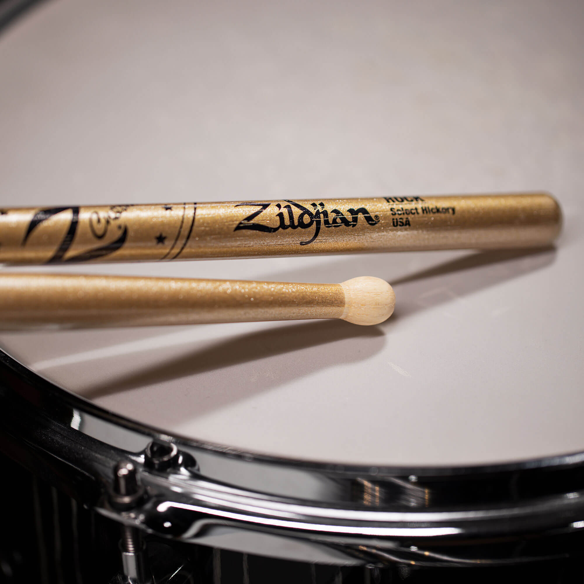 Zildjian Z Custom LE Rock Drumsticks Holzspitze Gold