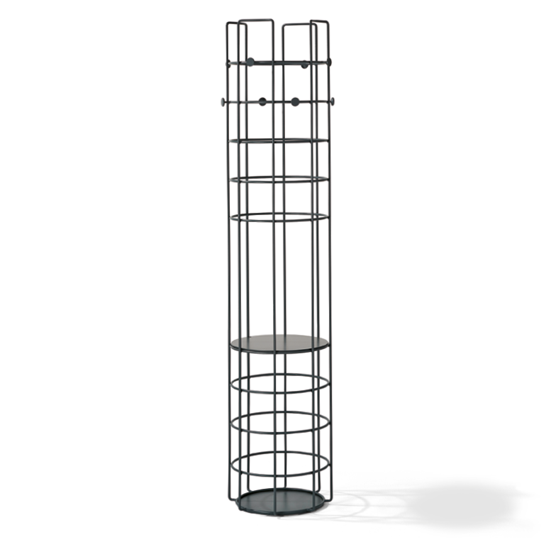 Richard Lampert Bazar Regal Standgarderobe rund