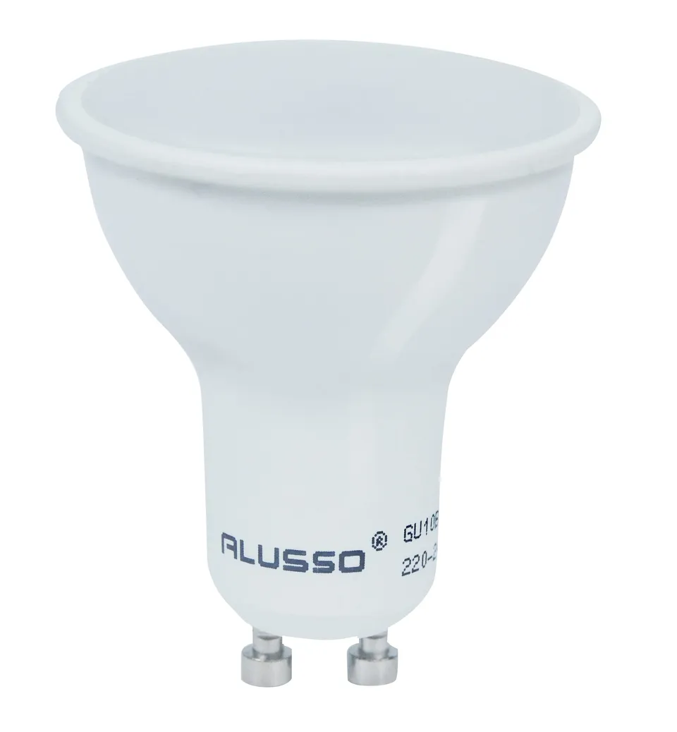 Alusso Bulb GU10 5W LED Lampe warmweiß 10er Pack 3000K