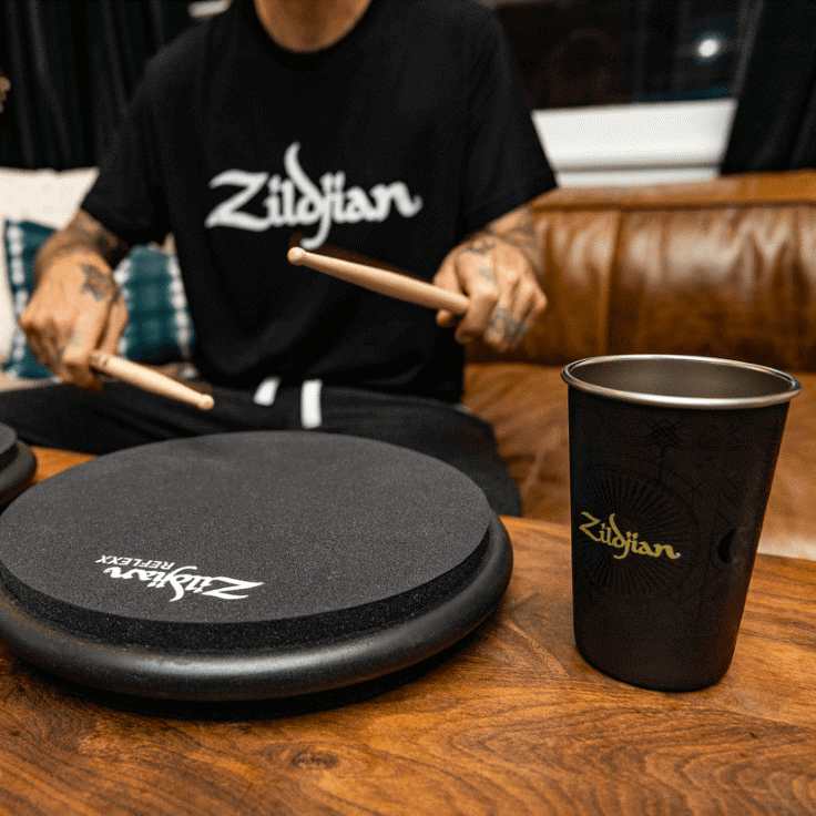 Zildjian Klean Kanteen Pint Becher Edelstahl 16oz schwarz
