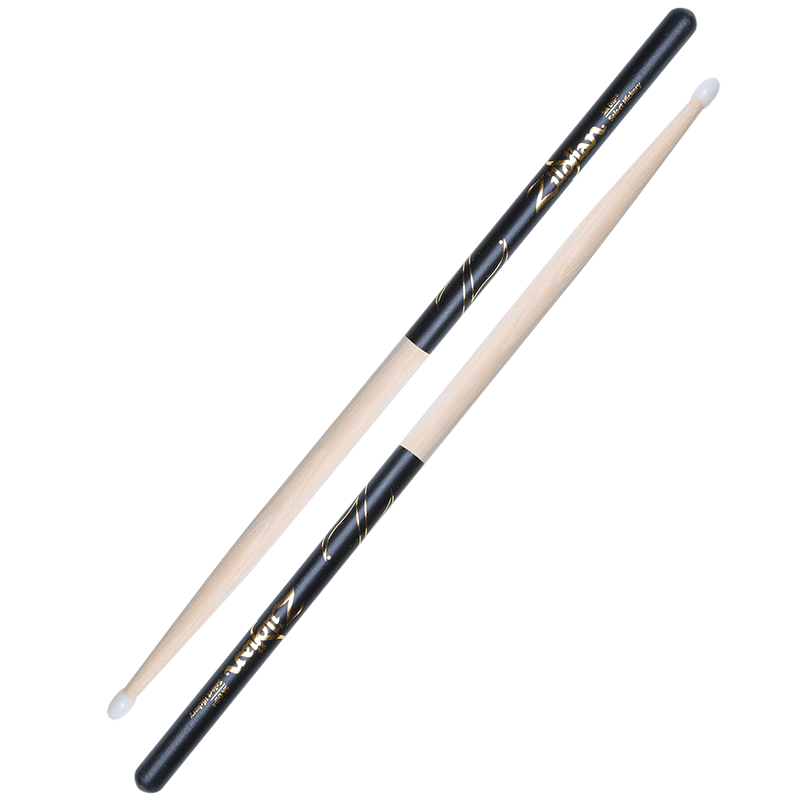 Zildjian 5A Nylon DIP Drumsticks Sticks mit Grip