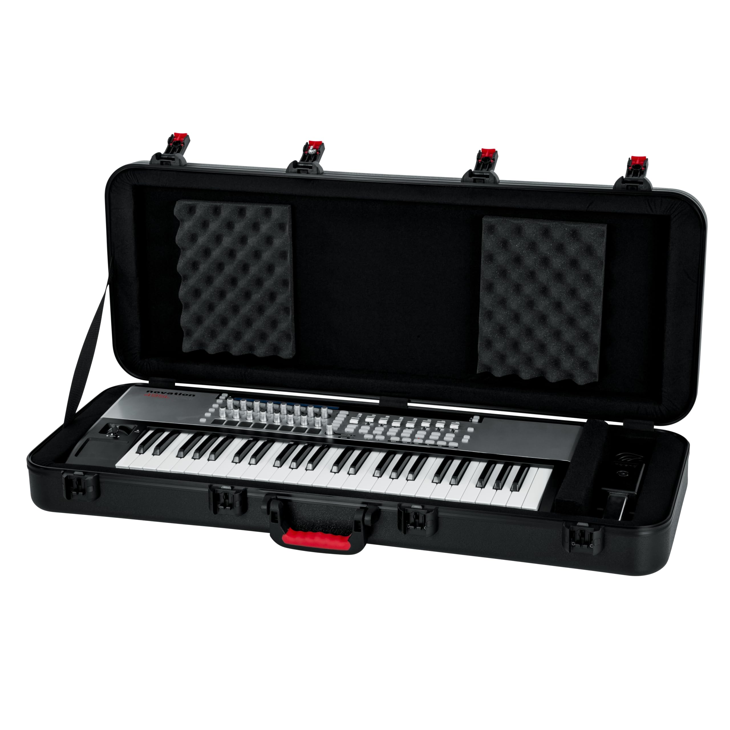 Gator GTSA-KEY49 Flight Case 49 Tasten Keyboard mit Rollen