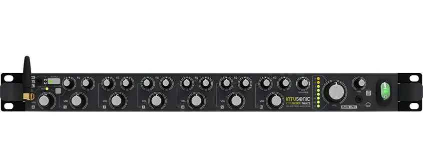 INTUSONIC INTUWORX PAA71 Mischpult 7-Kanal Mikrofon Line