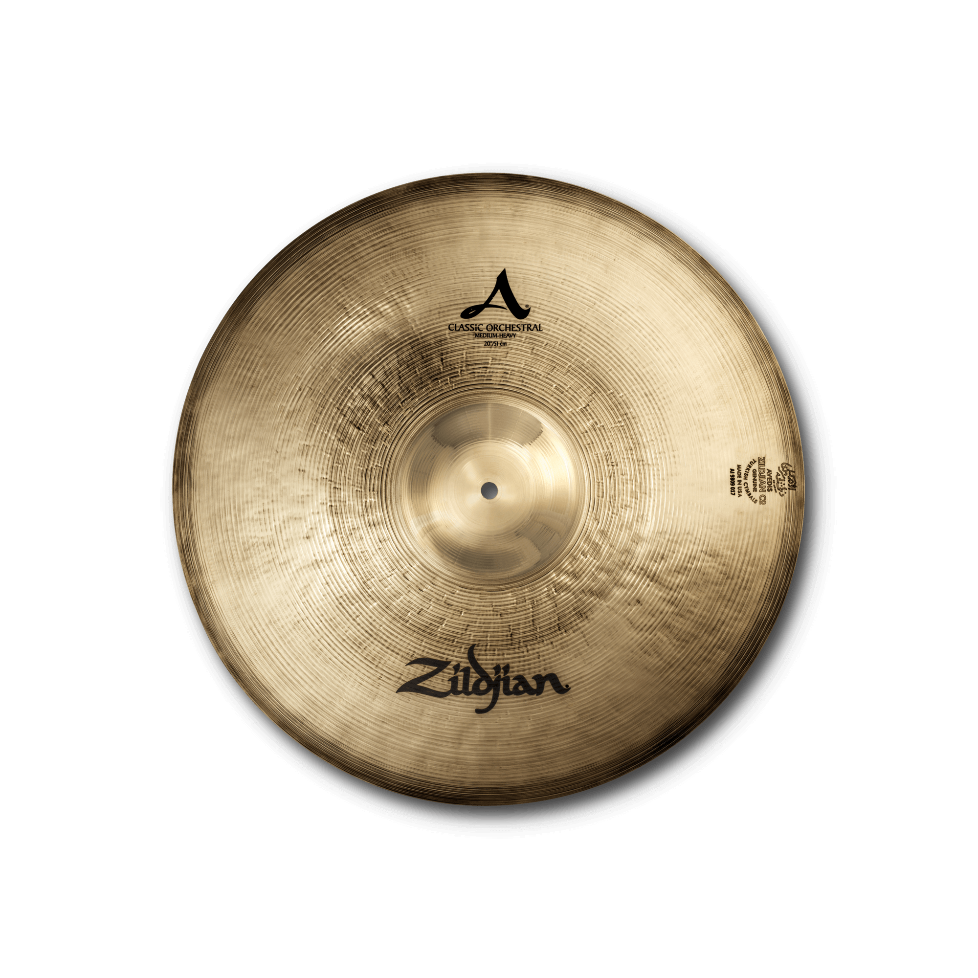 Zildjian A Family Classic Orchestral Becken Paar 18 Zoll Medium Heavy