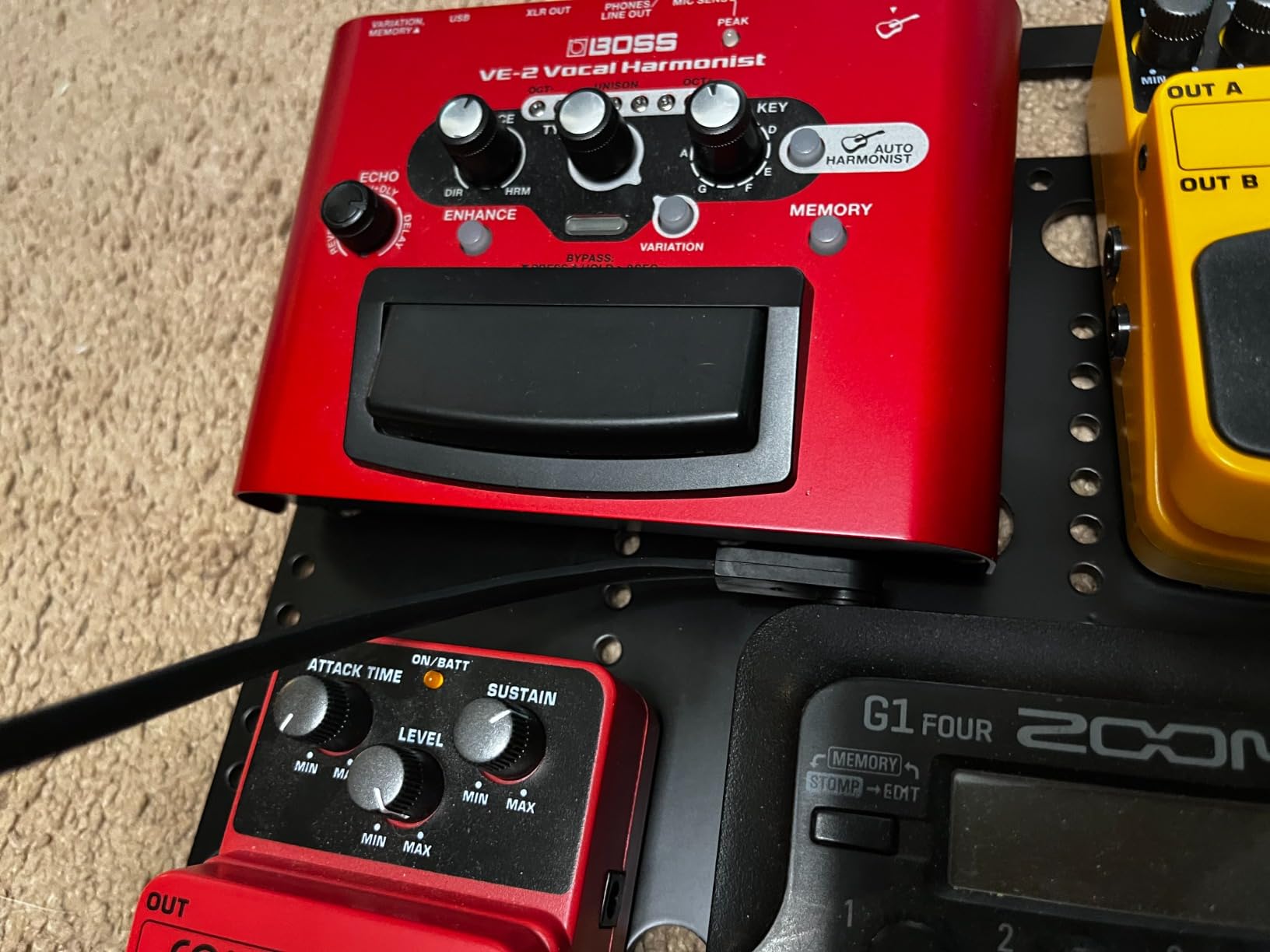 Gator Pedalboards GPB-POCKETBOARD Pedalboard Metall 26x27cm 8 Pedale