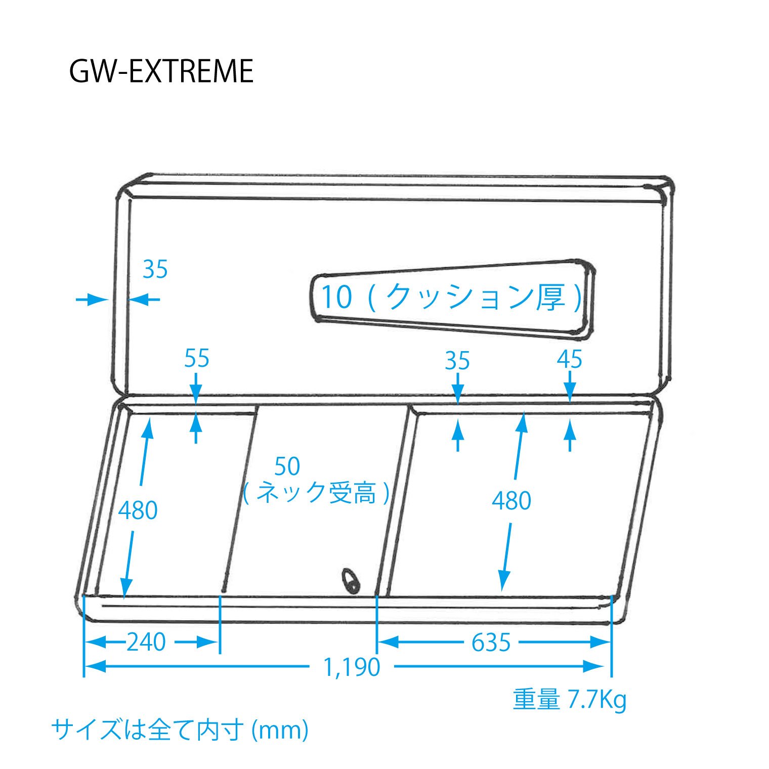 Gator GW-Extreme Gitarrenkoffer L Schwarz