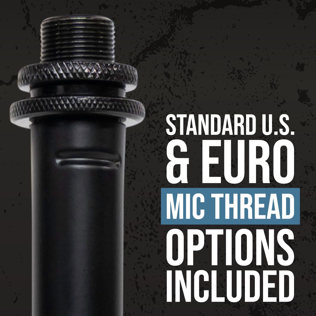 Gator Shure SH-DESKTOP1 Desktop-Mikrofonständer schwarz höhenverstellbar