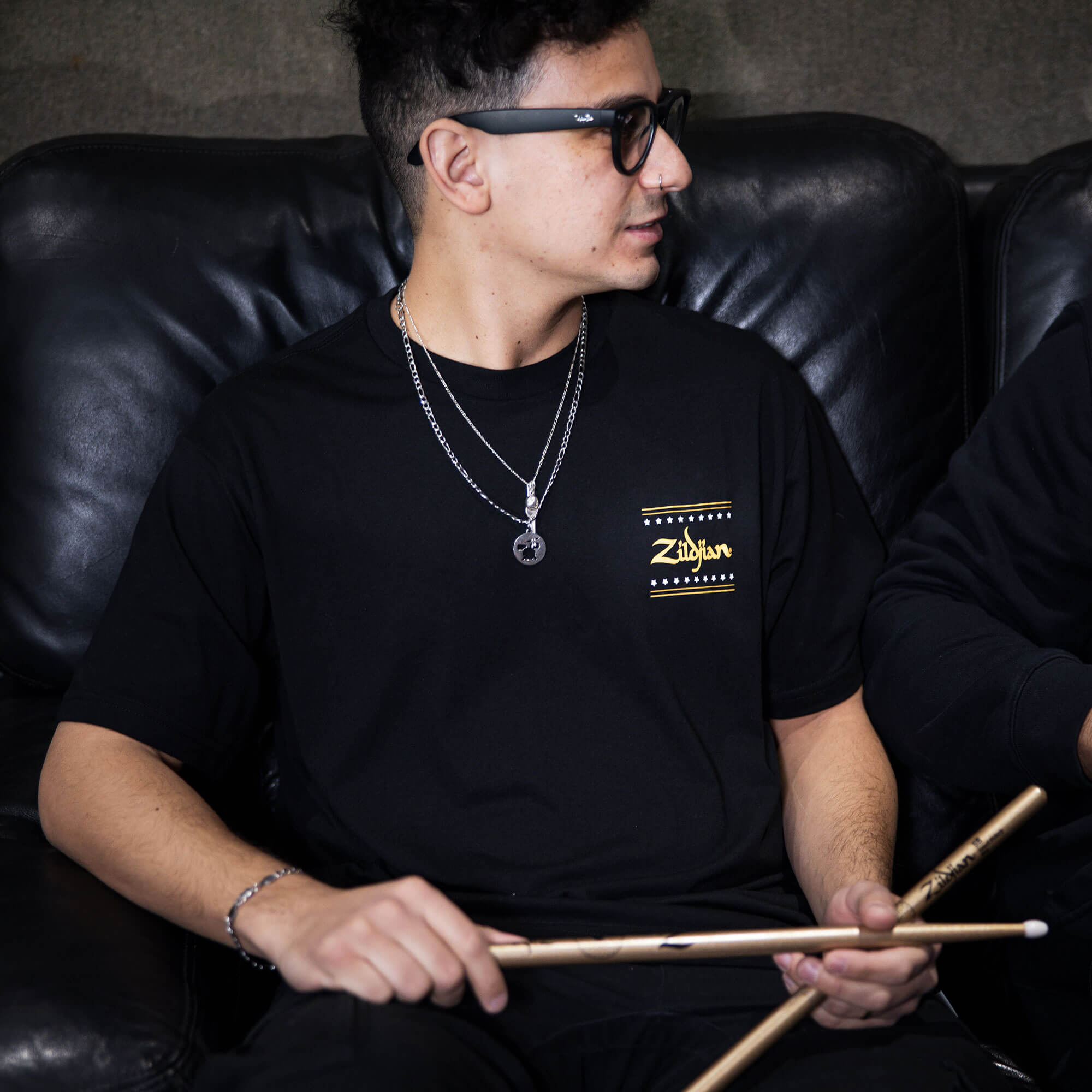 Zildjian Z Custom T-Shirt schwarz Limited Edition Baumwolle