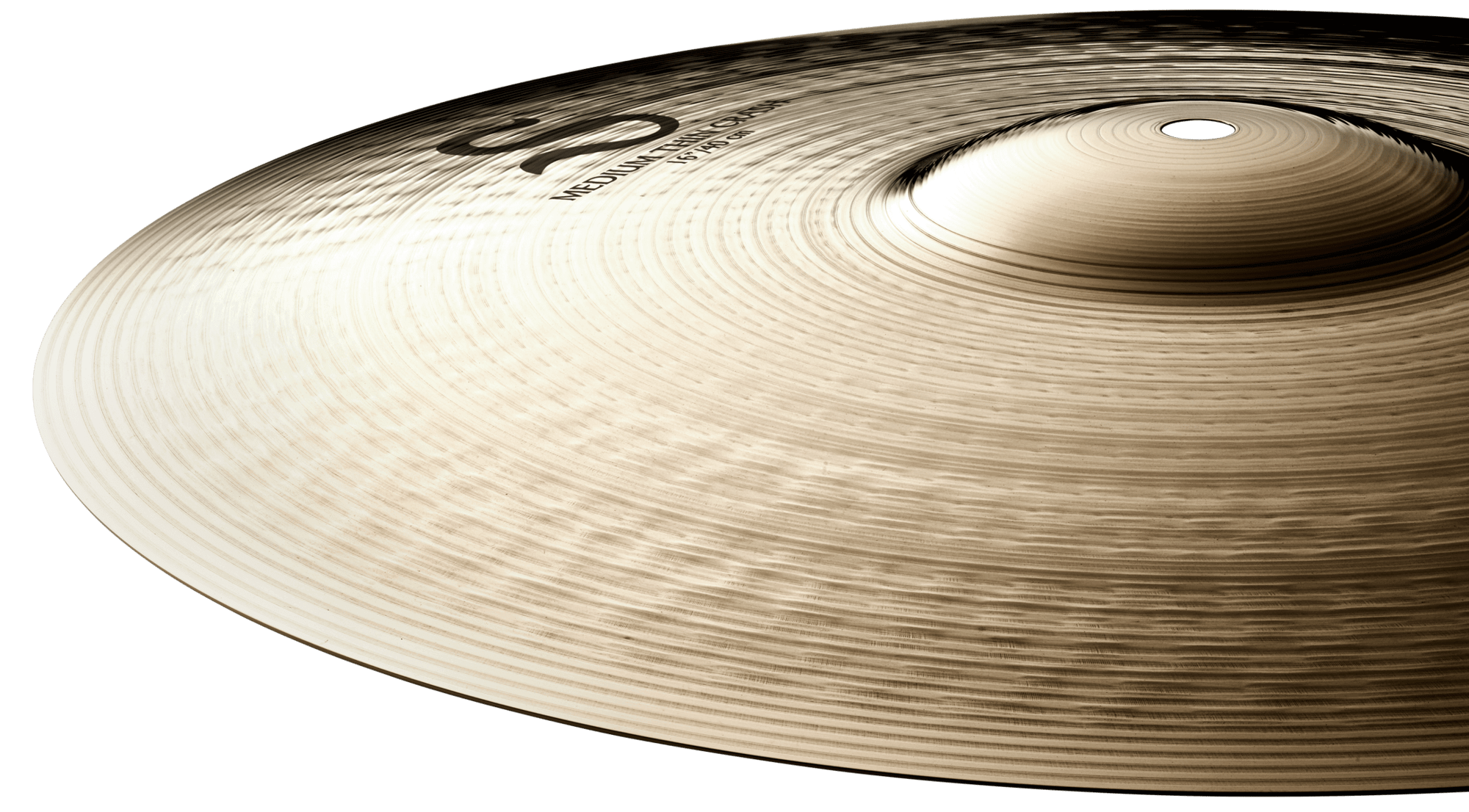 Zildjian S Medium Thin Crash Becken 16 Zoll hell