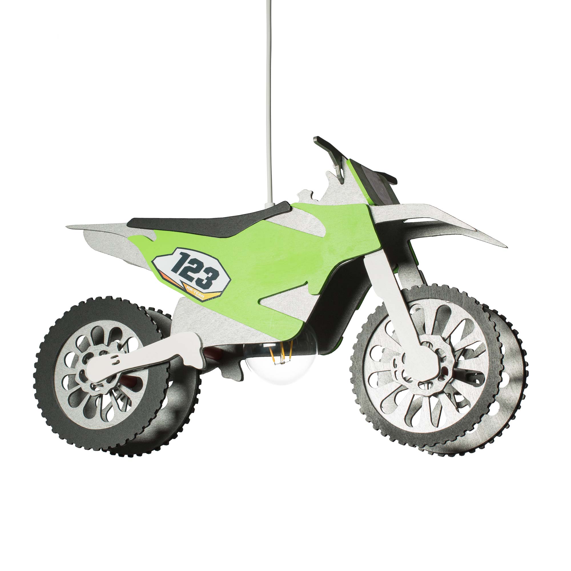 Elobra Kids Motocrossmaschine Pendelleuchte Kinderzimmer