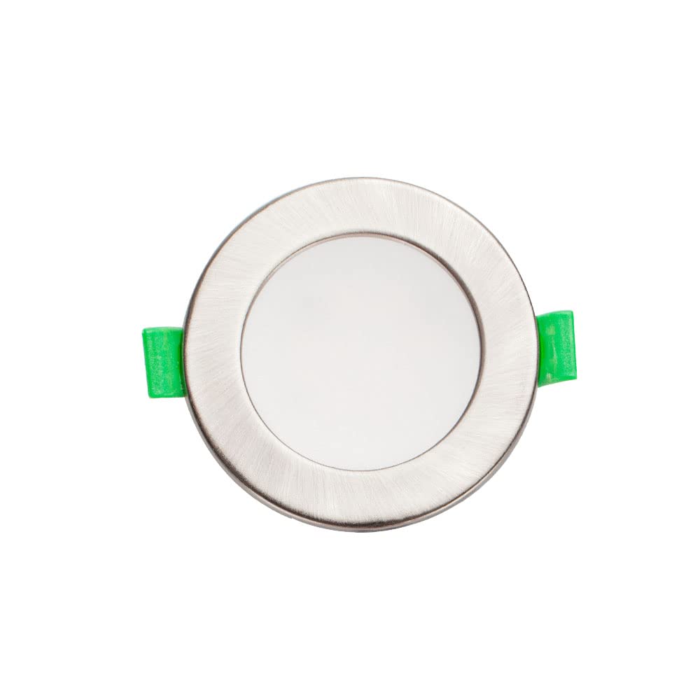Alusso Recessed Ceiling Light 5W Einbaustrahler Nickel 10er