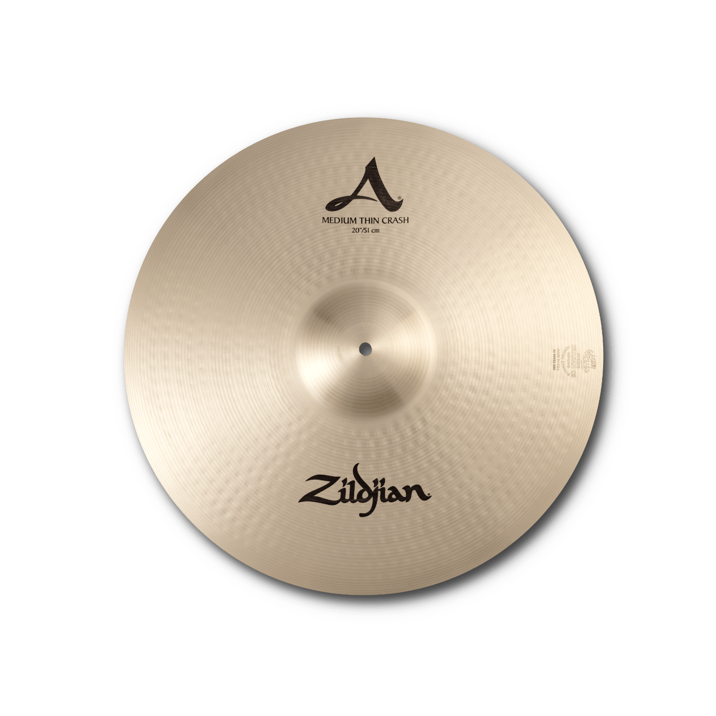 Zildjian A Family Medium Thin Crash Becken 18 Zoll Bronze