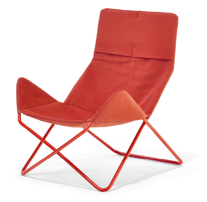 Richard Lampert In-Out Sessel Bezug abnehmbar Hanf