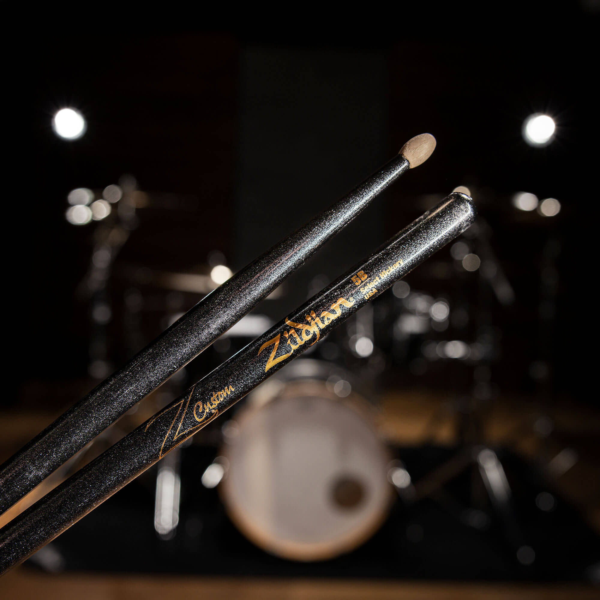 Zildjian Z Custom 5B Black Chroma Drumsticks Holz