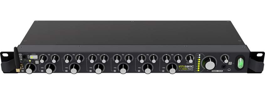 INTUSONIC INTUWORX PAA71+ Mischpult 7-Kanal Mixer