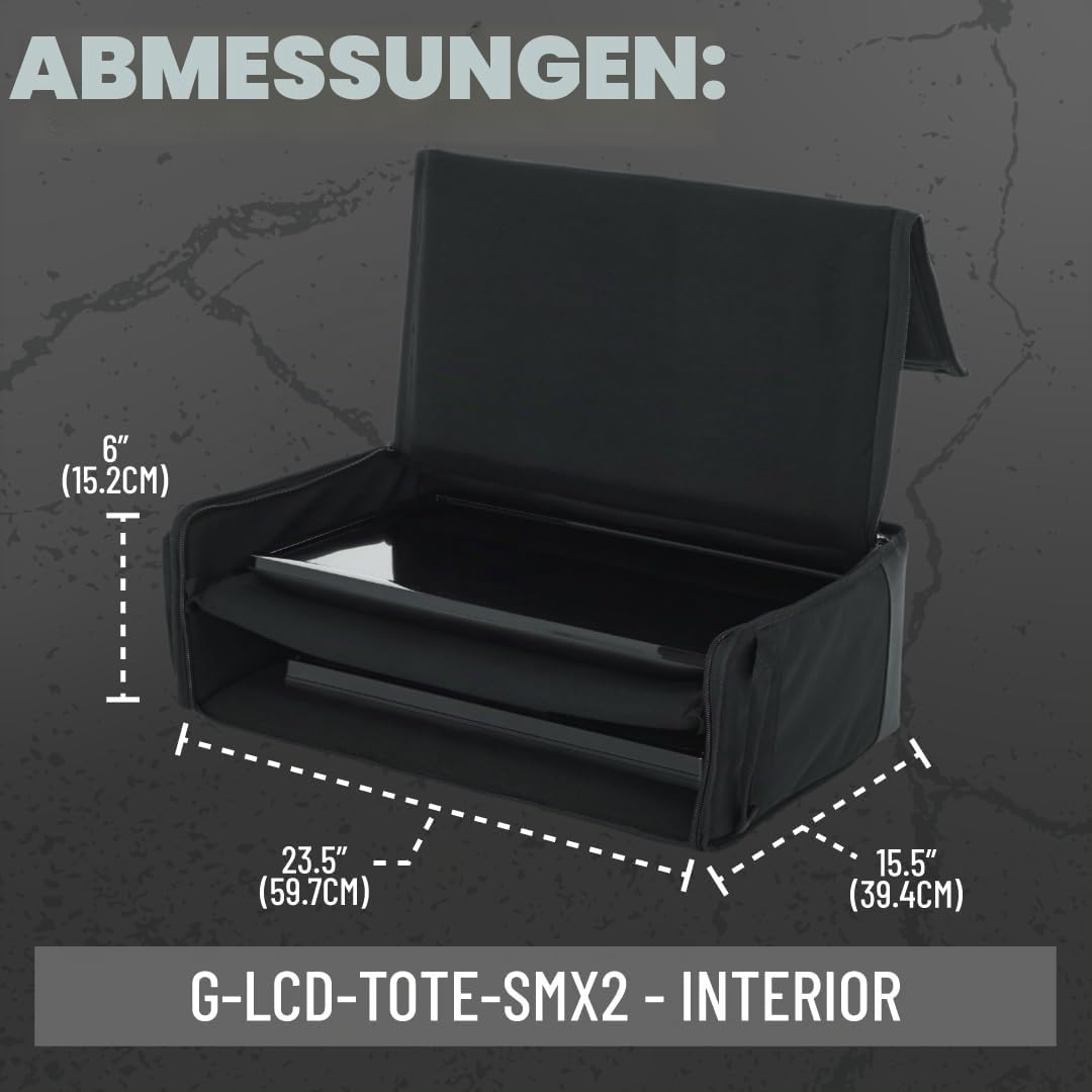 Gator G-LCD-TOTE-SMX2 Monitor-Tragetasche 19-24 Zoll dual