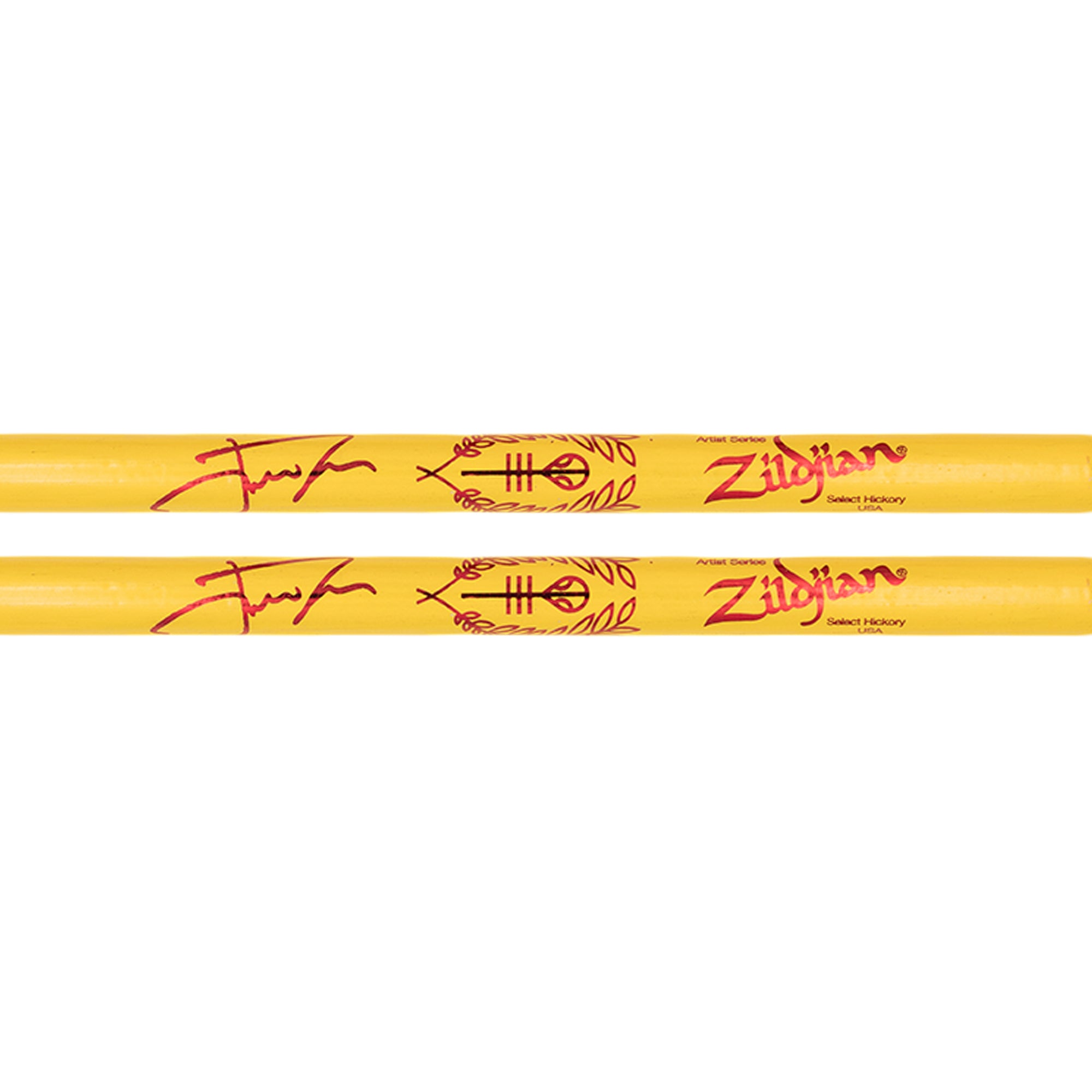 Zildjian Josh Dun Clancy Yellow Drumsticks Gelb