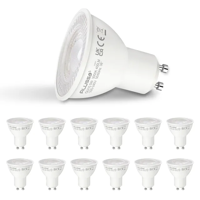 Alusso Cabinet Light GU10 Lampe 7W 10er Set kaltweiß