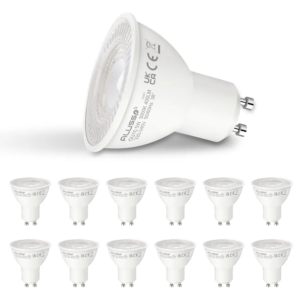 Alusso Cabinet Light GU10 Lampe 7W 10er Set kaltweiß