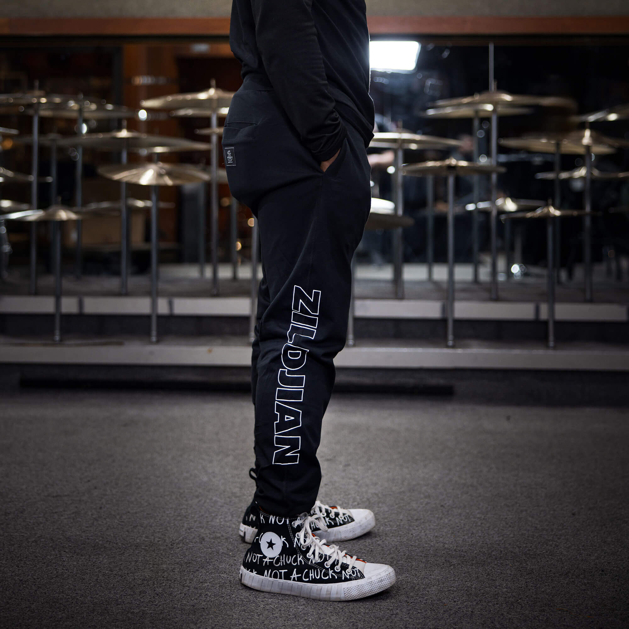 Zildjian Apparel Joggers Hose schwarz Baumwolle Unisex
