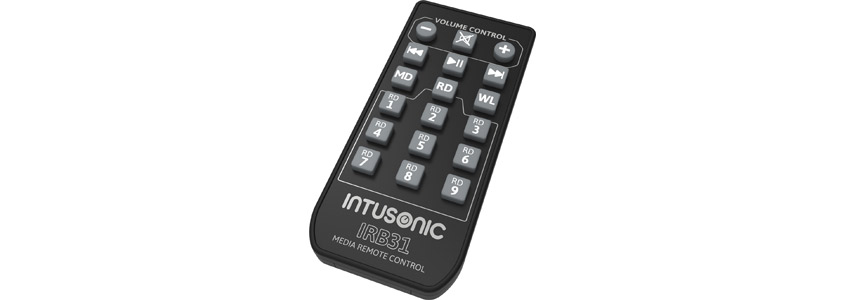 INTUSONIC INTUWORX NSA52 Audioquelle DAB+ USB 19 Zoll 1HE