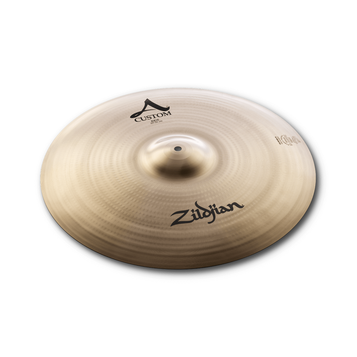 Zildjian A Custom Ride Becken 20 Zoll brilliant hell