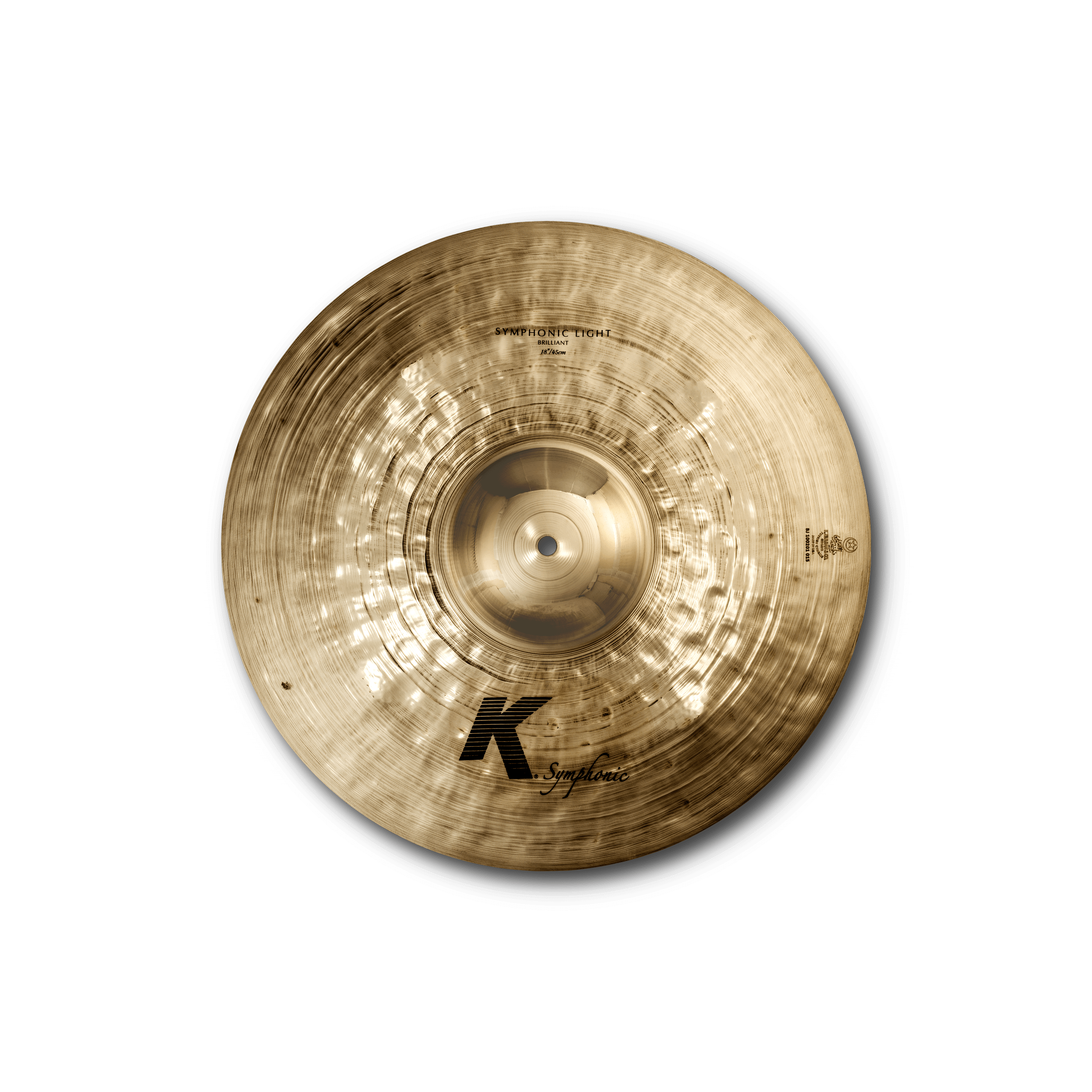 Zildjian K Symphonic Light Becken Paar 18 Zoll brilliant