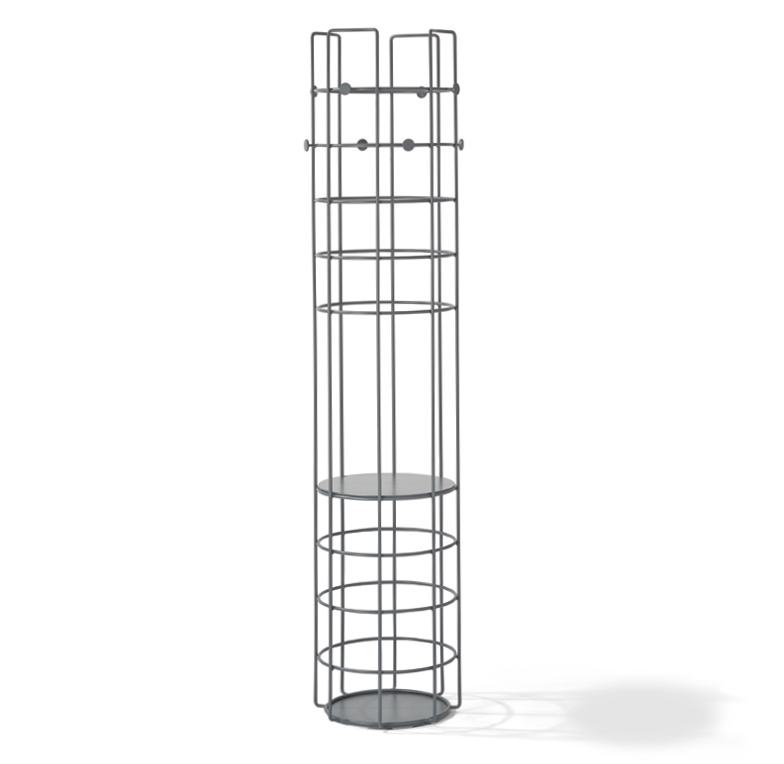Richard Lampert Bazar Regal Standgarderobe rund