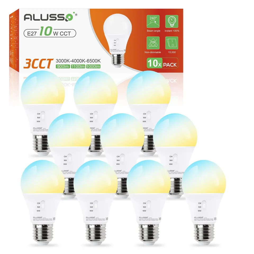 Alusso Bulb 10W E27 LED Lampe 1100lm 3CCT warmweiß