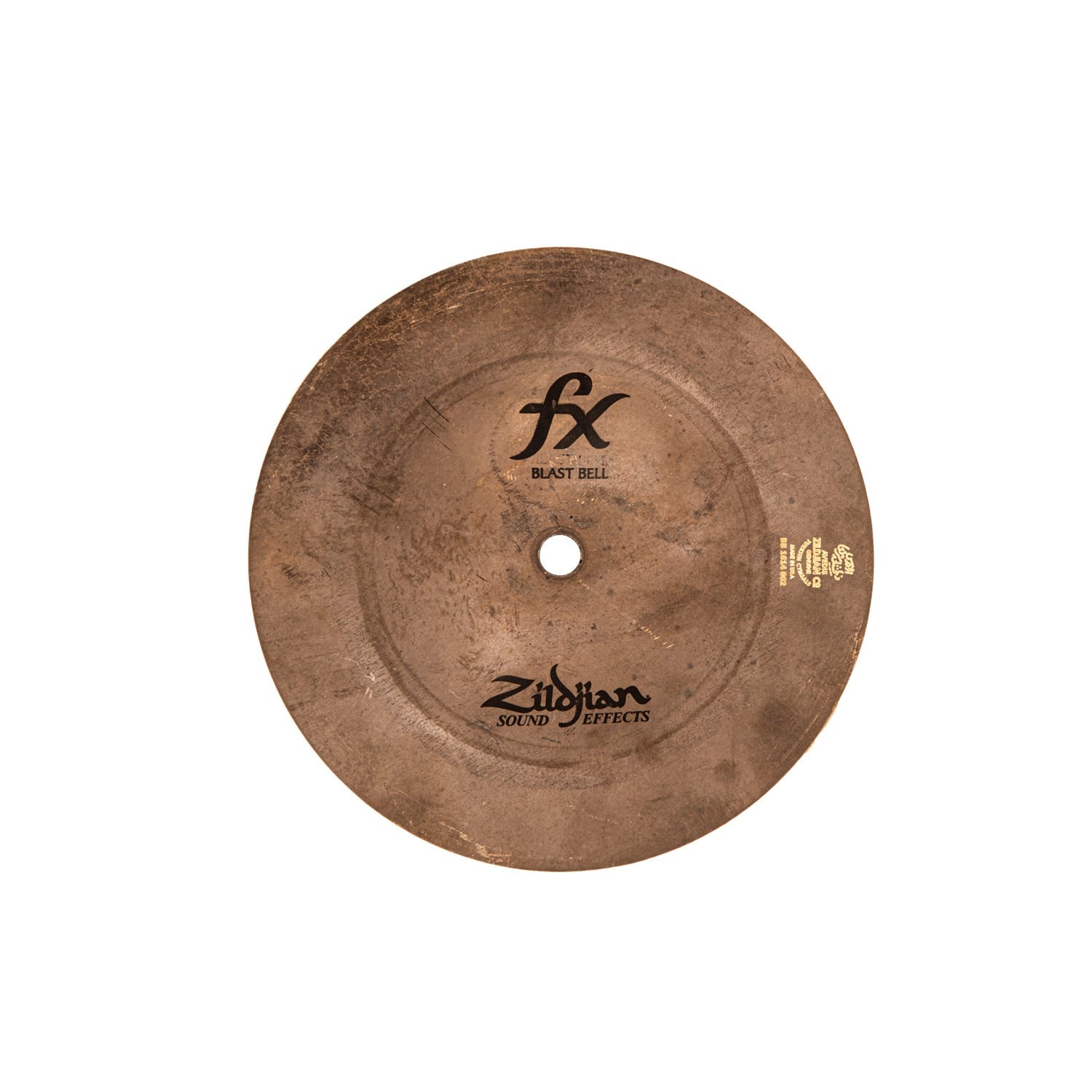 Zildjian FX Blast Bell Becken 7 Zoll mit dunklem Ton