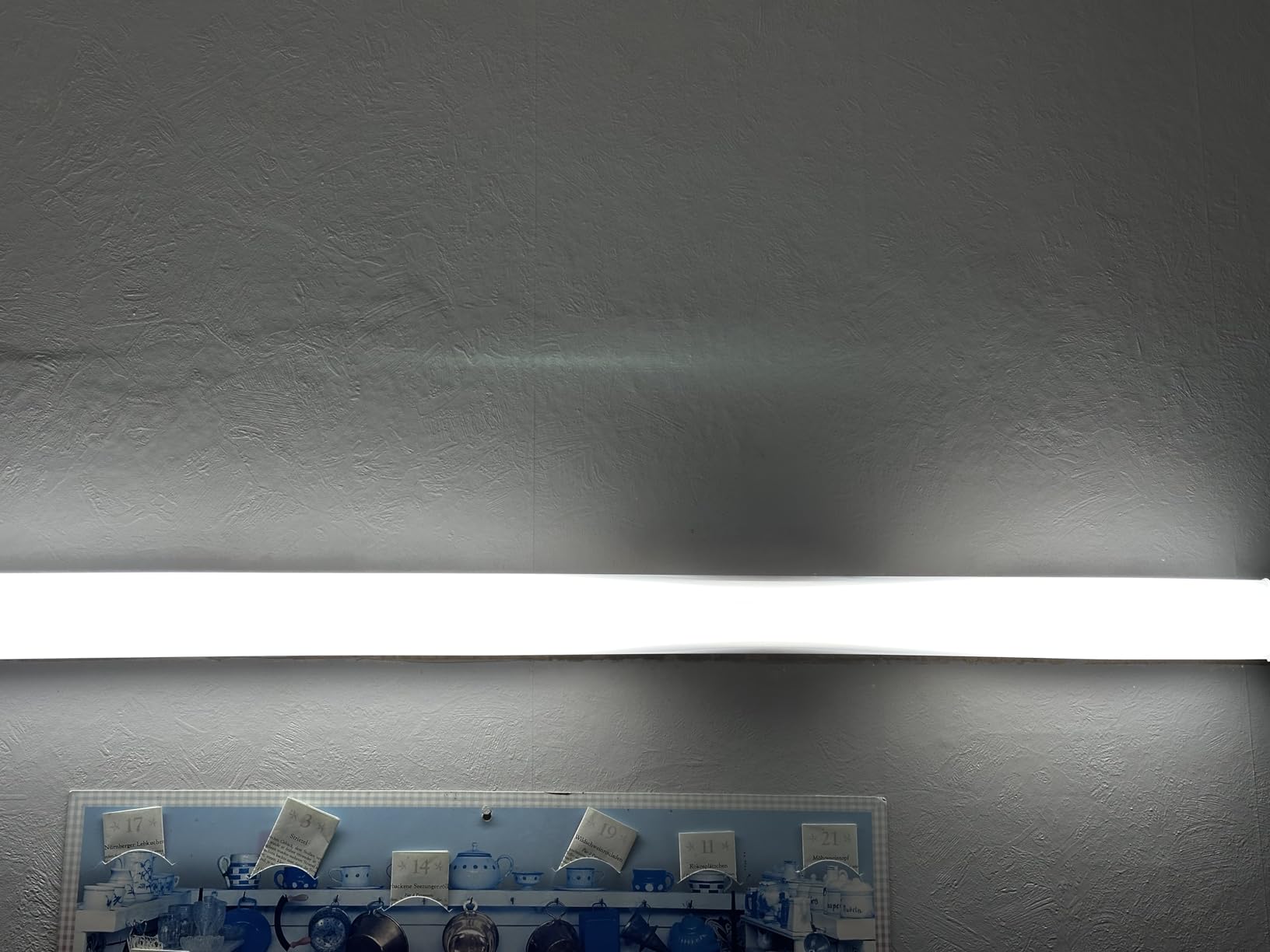 Alusso Feuchtraumleuchte LED 120cm 4000K IP65 2 Stück