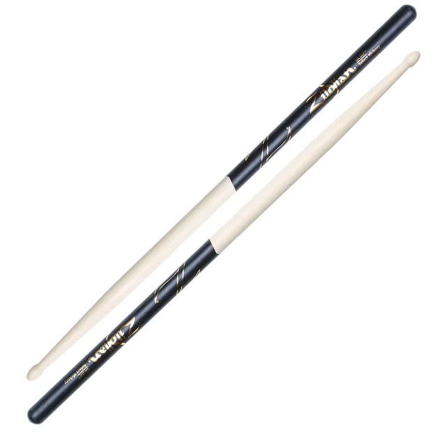 Zildjian 5A DIP Drumsticks Holz Oval-Tip griffig