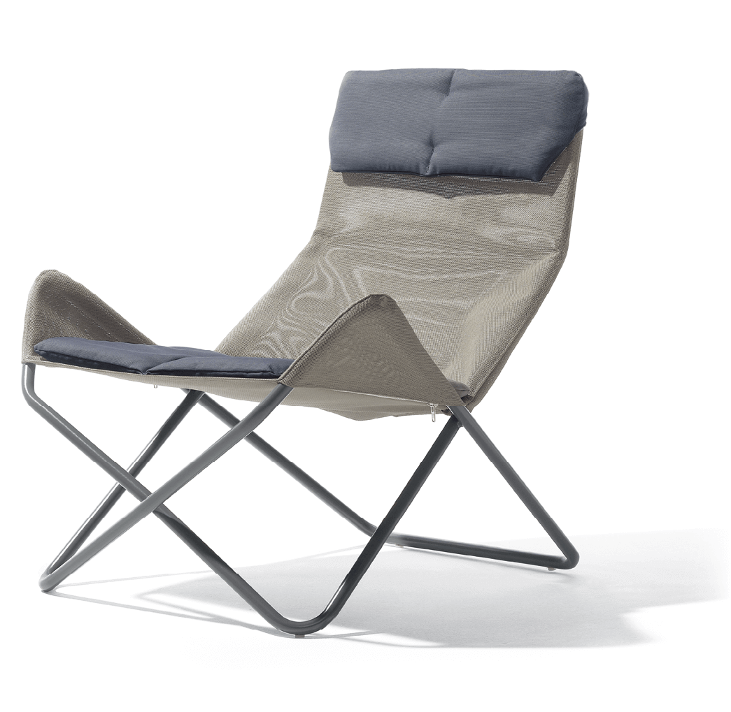 Richard Lampert In-Out Mini Stuhl basaltgrau Outdoor Garten