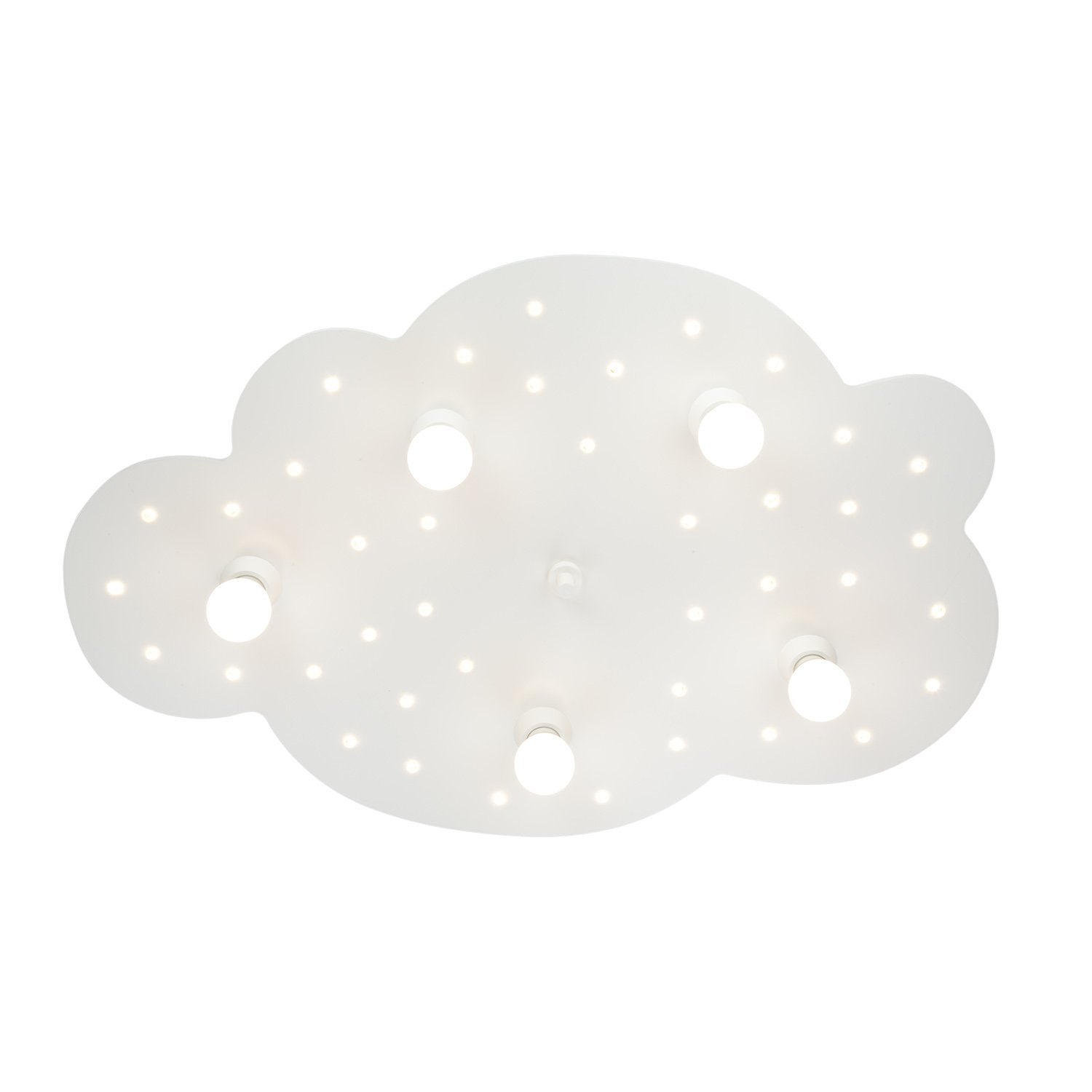 Elobra Kids Wolke M Deckenleuchte Holz Schlummerlicht LEDs