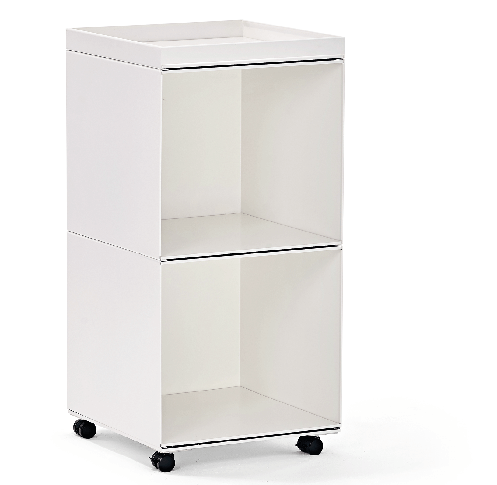 Richard Lampert STAK Regal Stahlblech Holz Rollcontainer