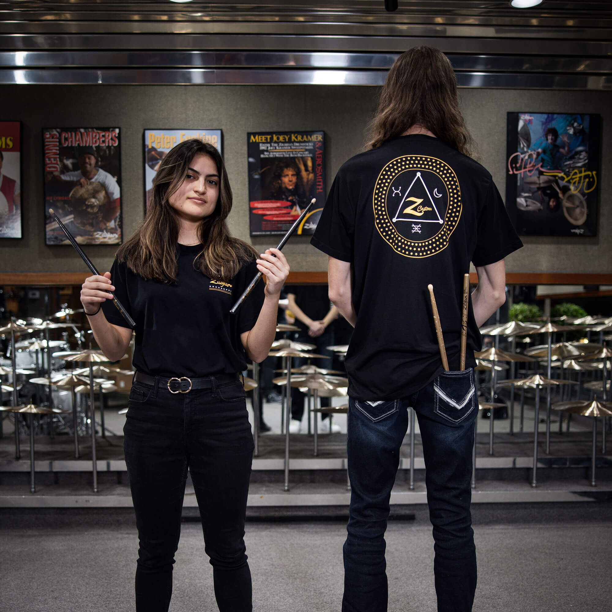 Zildjian Z Custom T-Shirt schwarz Limited Edition Baumwolle