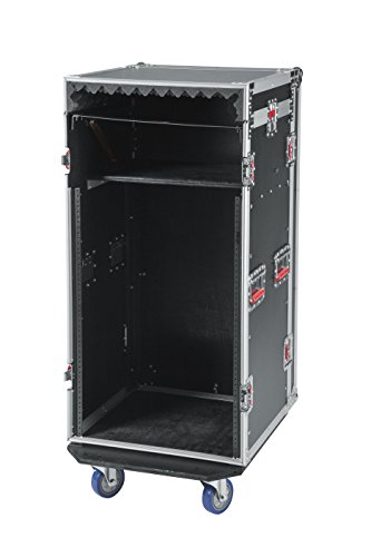 Gator Racks G-TOUR 10X16 PU Konsolen Rack 10U+16U Holz