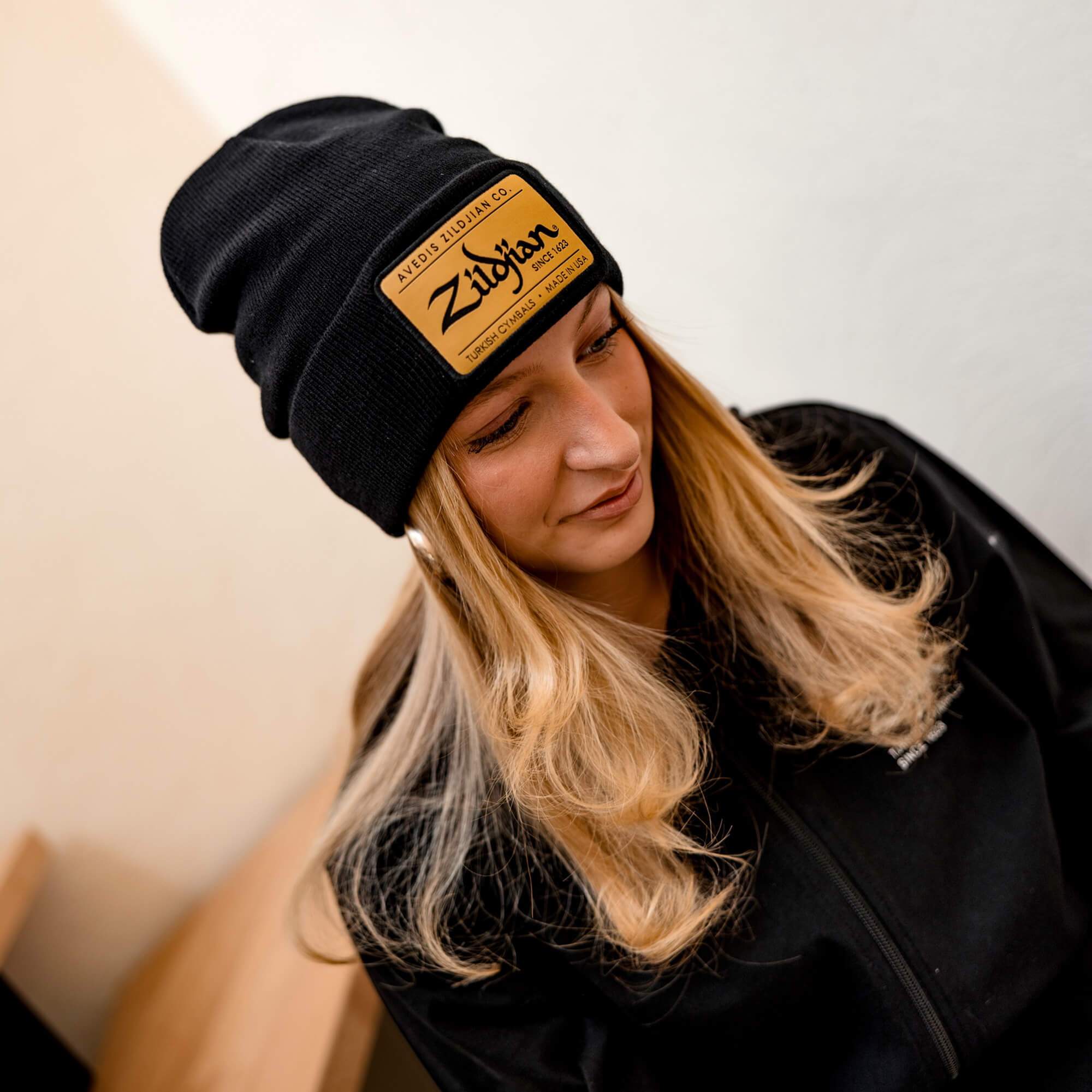 Zildjian Black Logo Beanie Mütze Schwarz