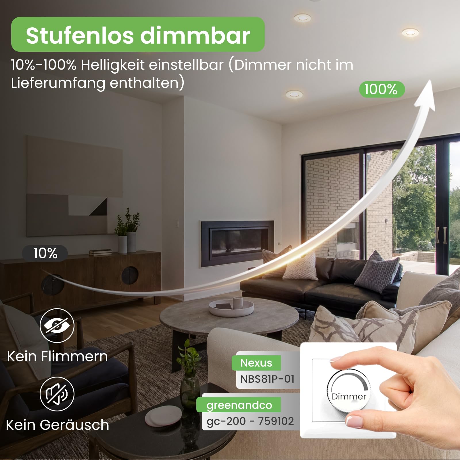 Alusso Bulb LED Modul 6W 3CCT dimmbar Ø50x25mm