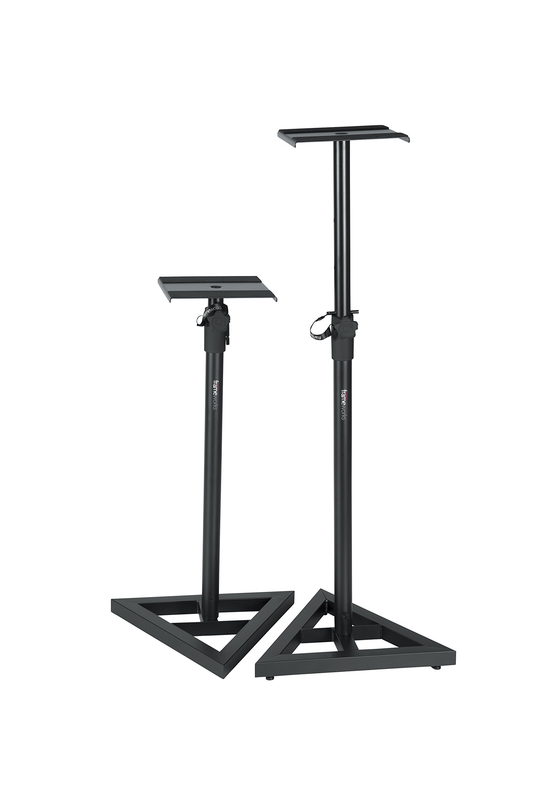 Gator Frameworks GFW-SPK-SM50 Monitor Stativ Paar schwarz