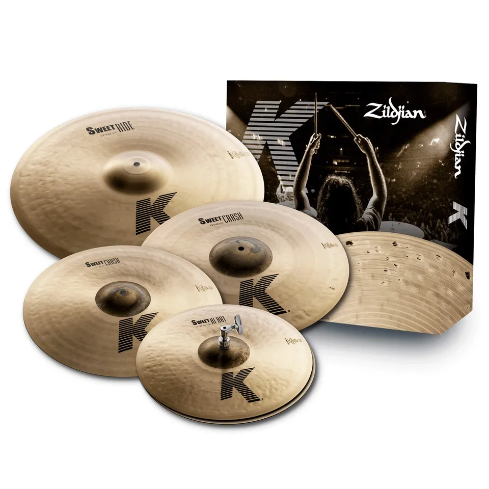 Zildjian K Sweet Becken Set 15/17/19/21 K