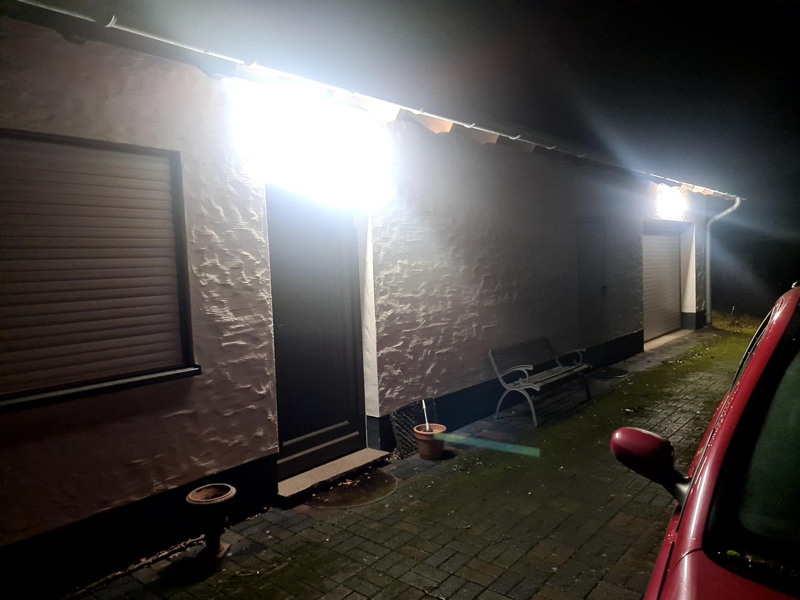 Modlicht LED Feuchtraumleuchte 120CM 36W Weiß IP65