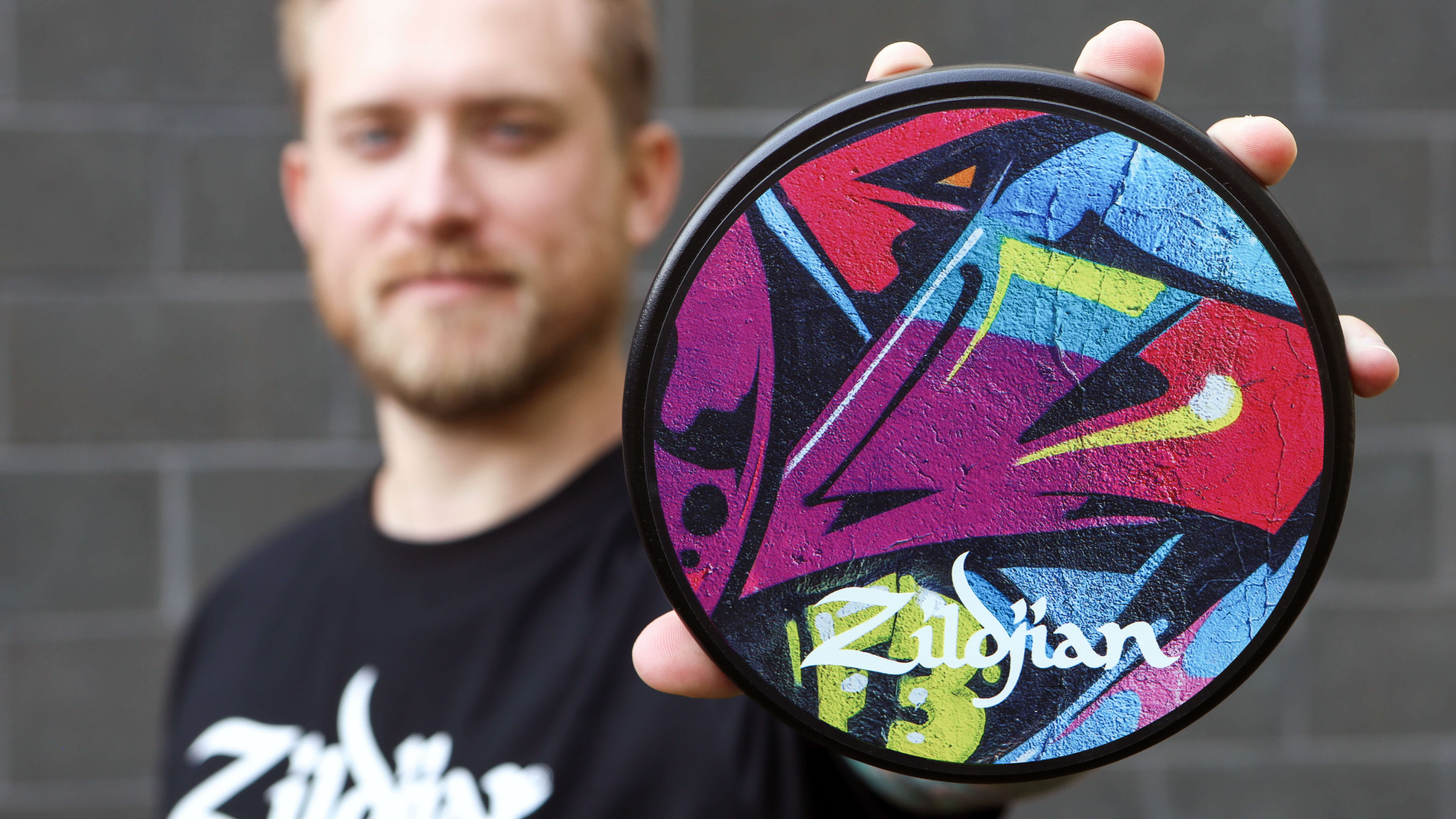 Zildjian Graffiti Practice Pad 6 Zoll Übungspad Silikon